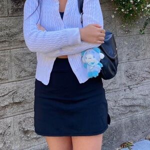 Classic Black Mini Skirt